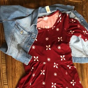 Xl Lularoe Nicole dress